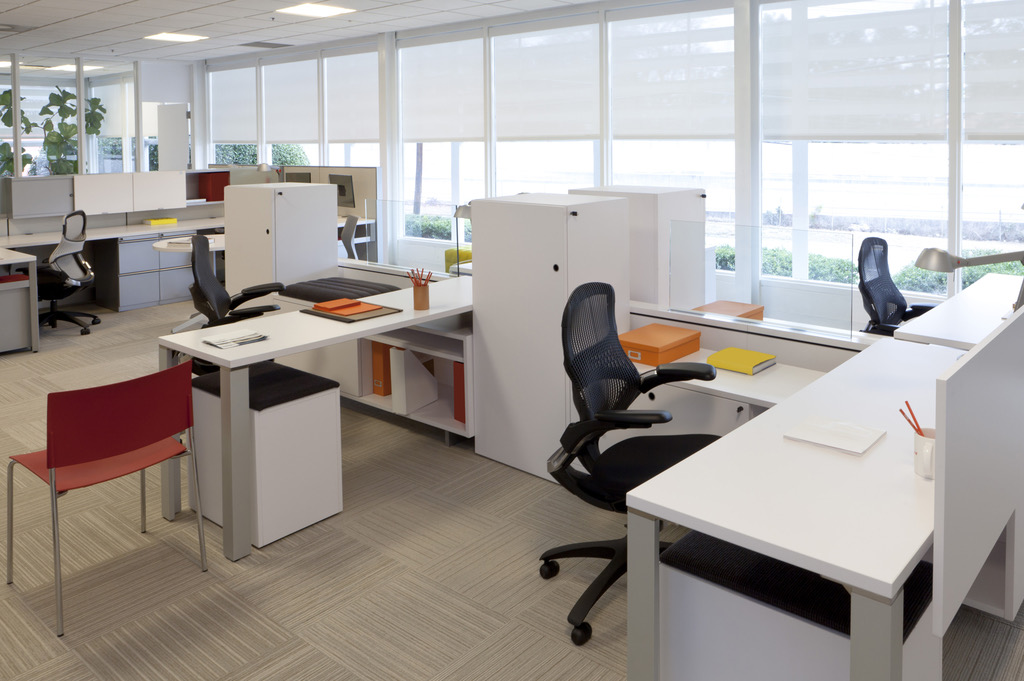 Solar shades — Office